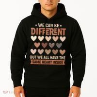 We Have The Same Heart Inside Black History Month Hoodie thumb 2
