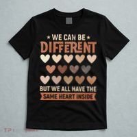 We Have The Same Heart Inside Black History Month T-Shirt thumb 5