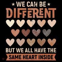 We Have The Same Heart Inside Black History Month Mousepad thumb 1