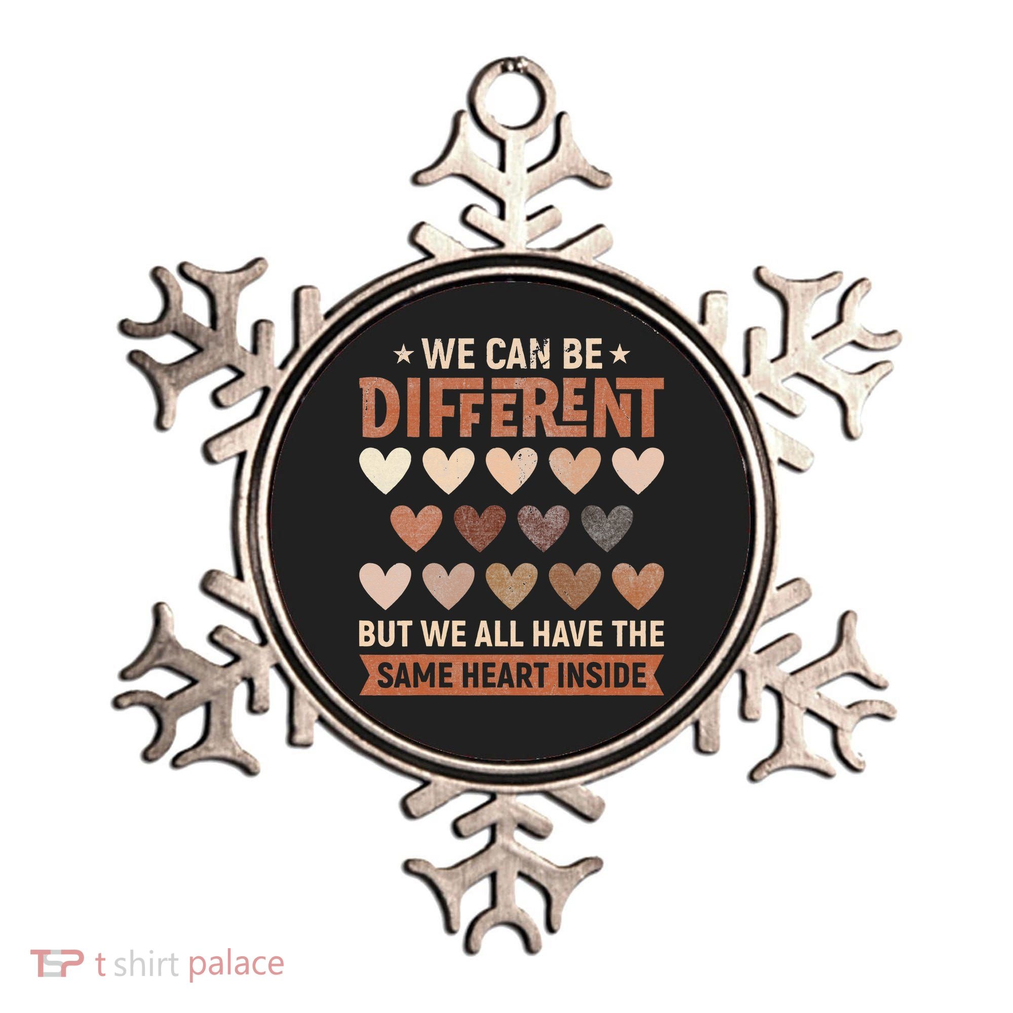 We Have The Same Heart Inside Black History Month Ornament