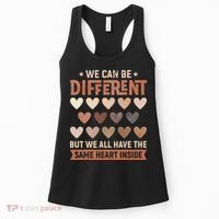 We Have The Same Heart Inside Black History Month Women's Tank Top thumb 0