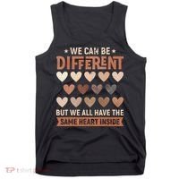 We Have The Same Heart Inside Black History Month Tank Top thumb 0
