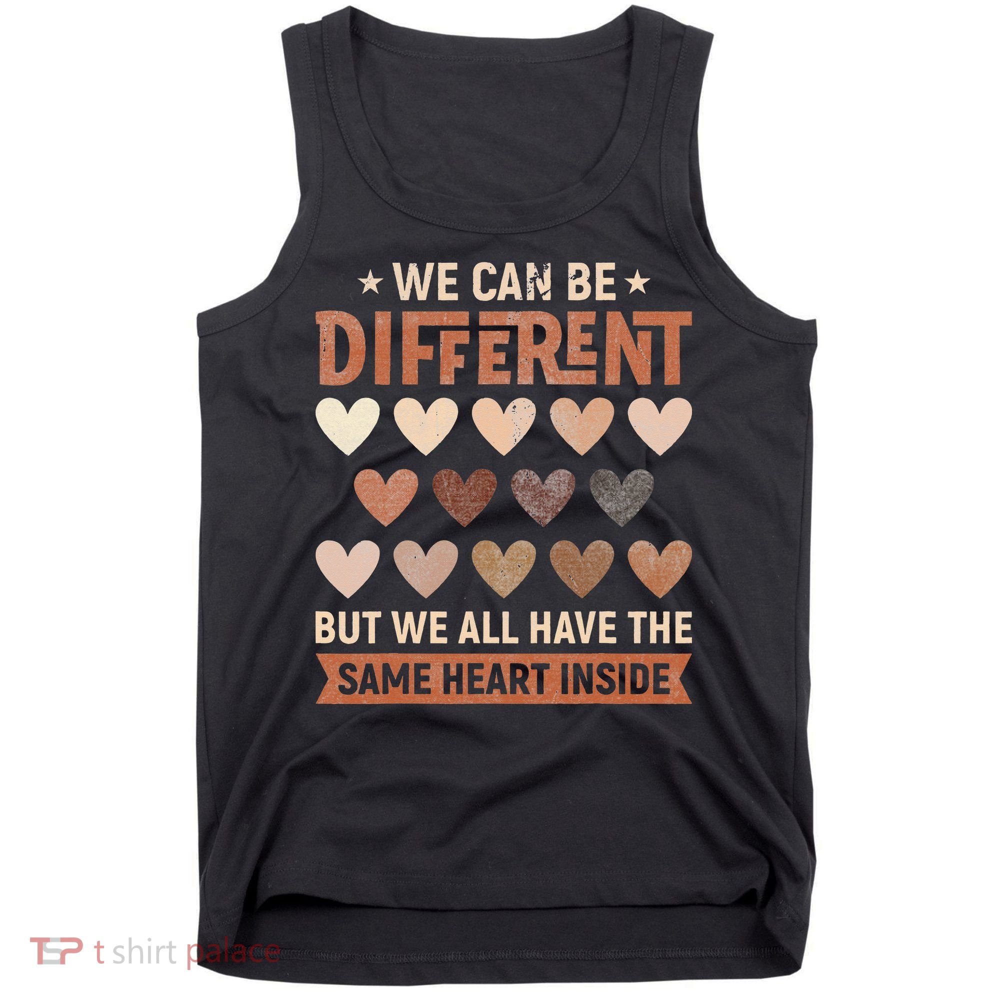 We Have The Same Heart Inside Black History Month Tank Top