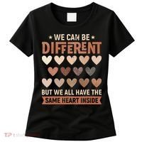 We Have The Same Heart Inside Black History Month Women's T-Shirt thumb 0
