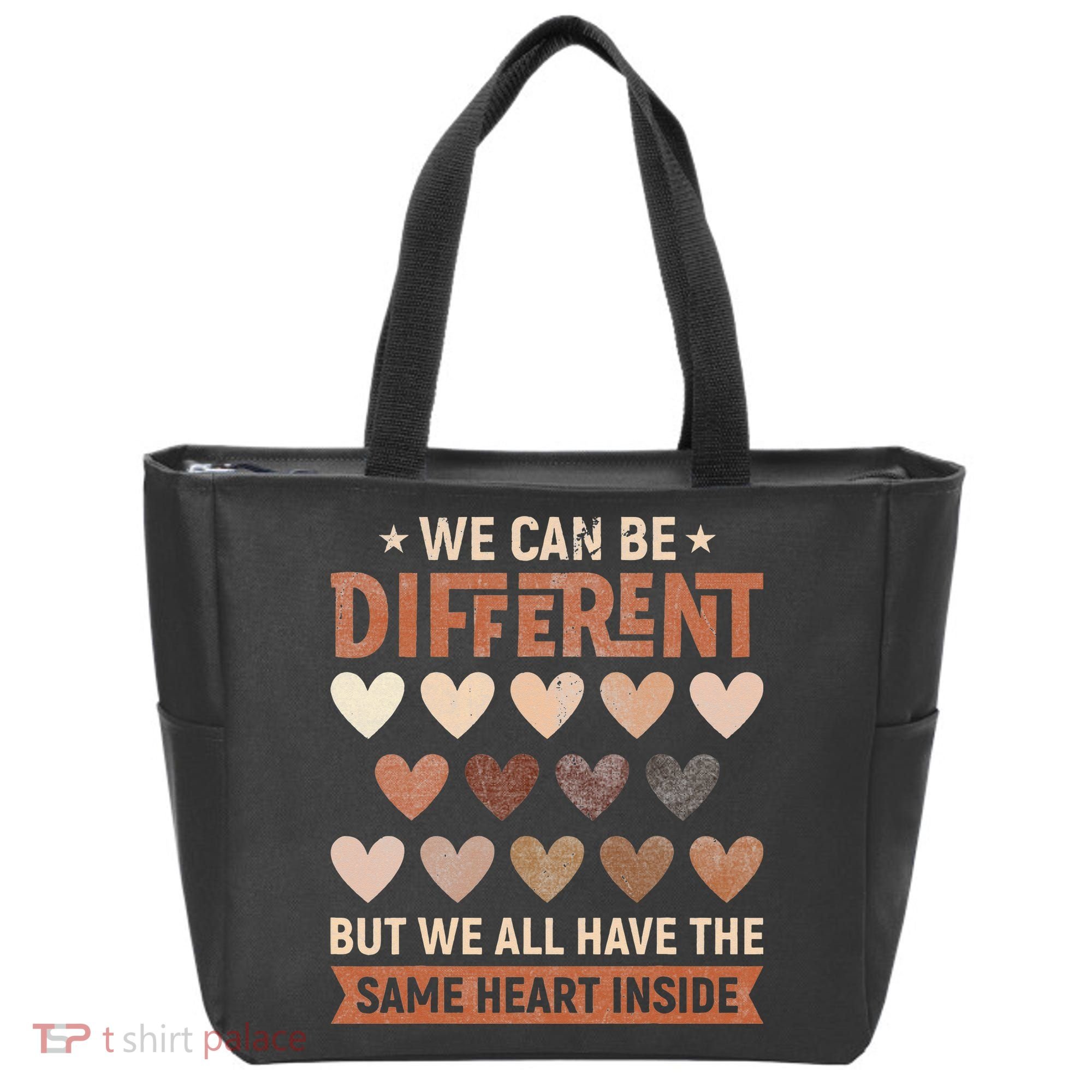 We Have The Same Heart Inside Black History Month Tote Bag