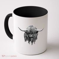 Wee Hamish The Scottish Highland Cow Cool Gift Coffee Mug thumb 0