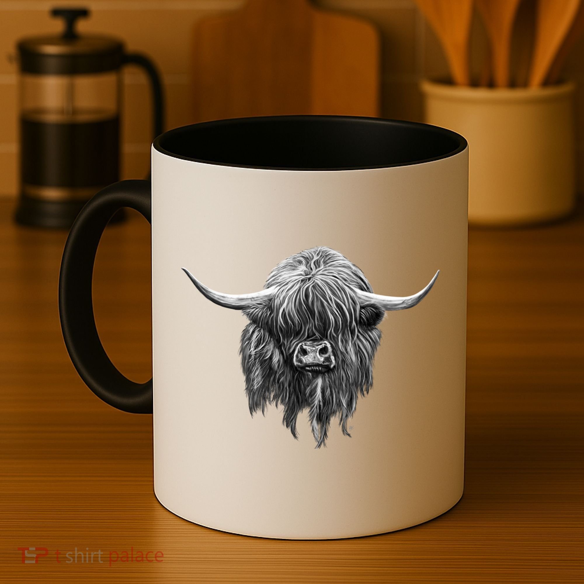 Wee Hamish The Scottish Highland Cow Cool Gift Coffee Mug