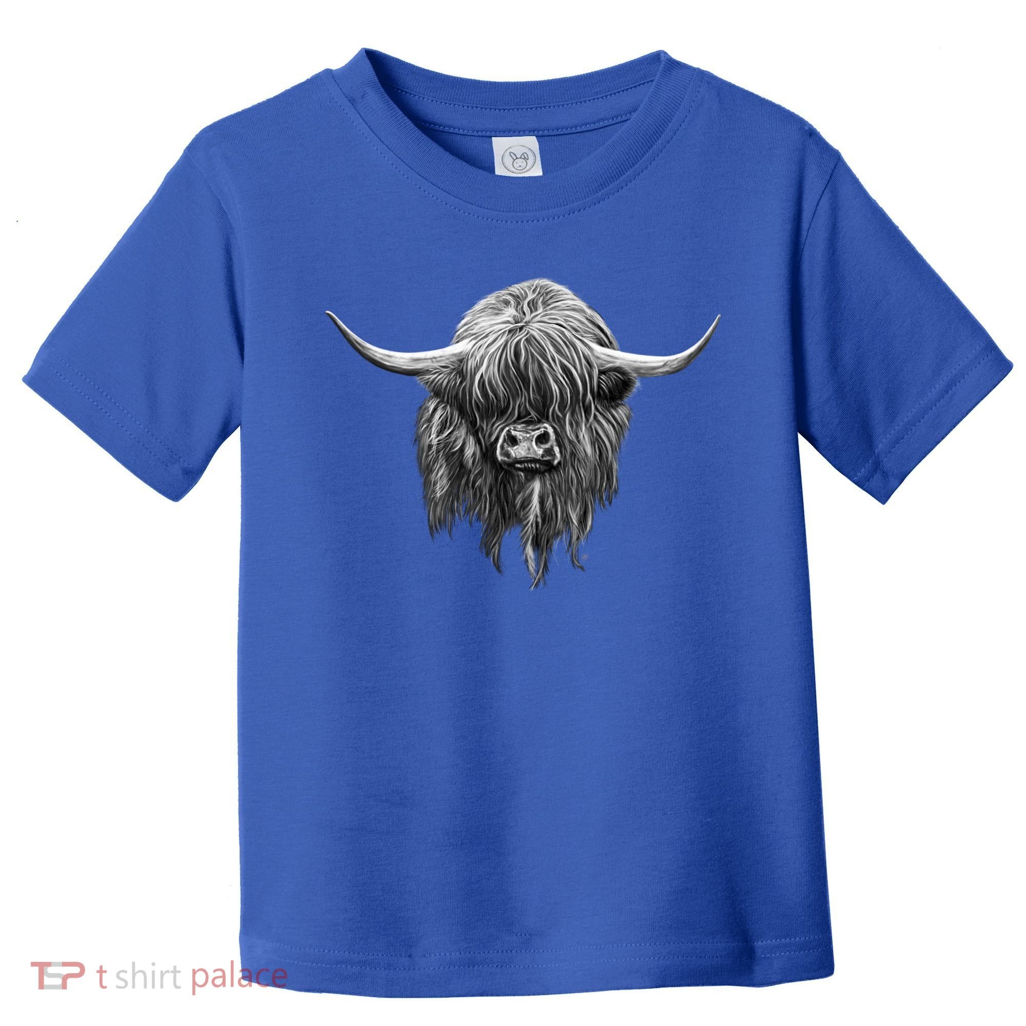 Wee Hamish The Scottish Highland Cow Cool Gift Toddler T-Shirt