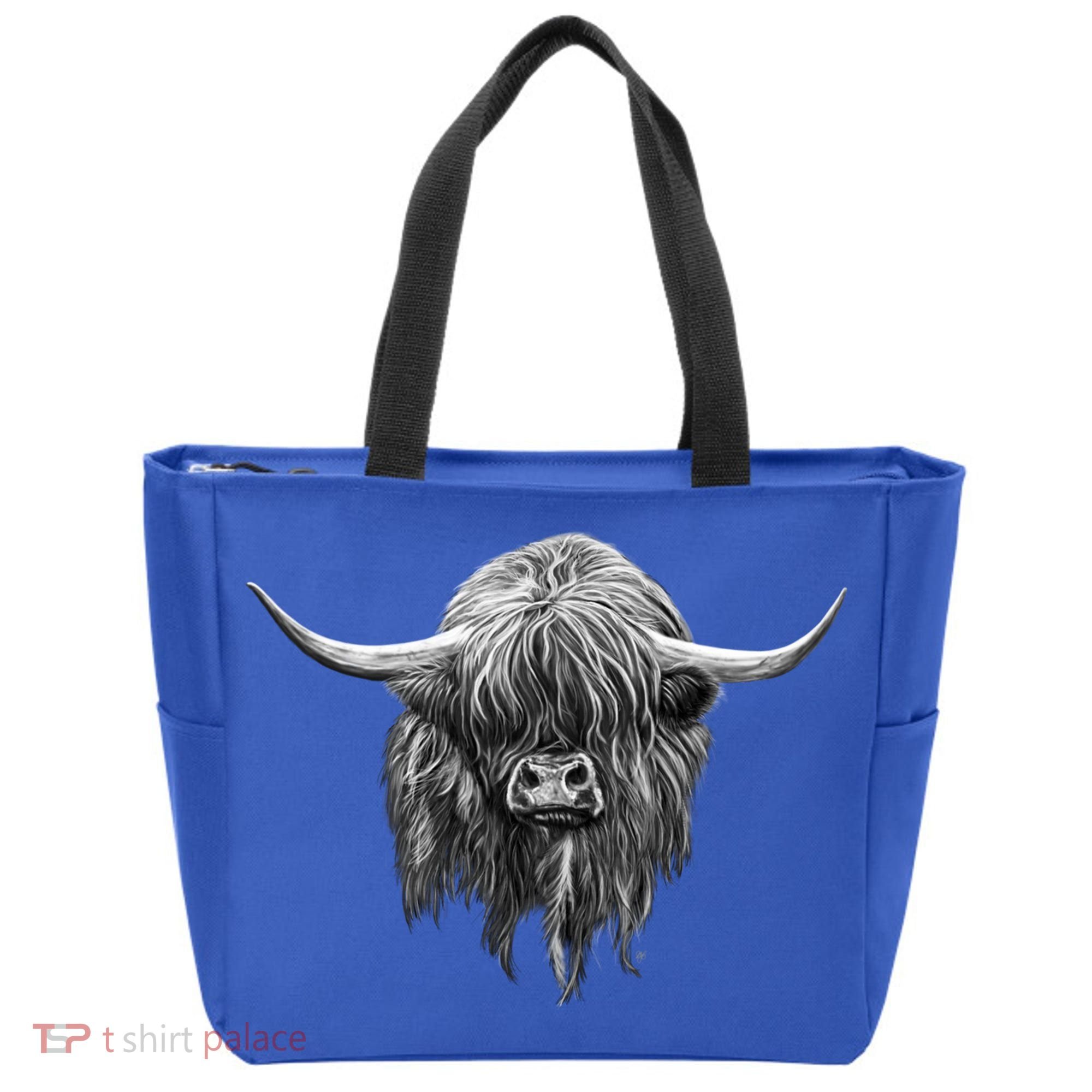 Wee Hamish The Scottish Highland Cow Cool Gift Tote Bag