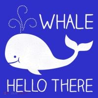 Whale Hello There Funny Save Whale Funny Gift T-Shirt thumb 7