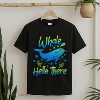 Whale Hello There Whale Lover Whales Marine Biologist T-Shirt thumb 2