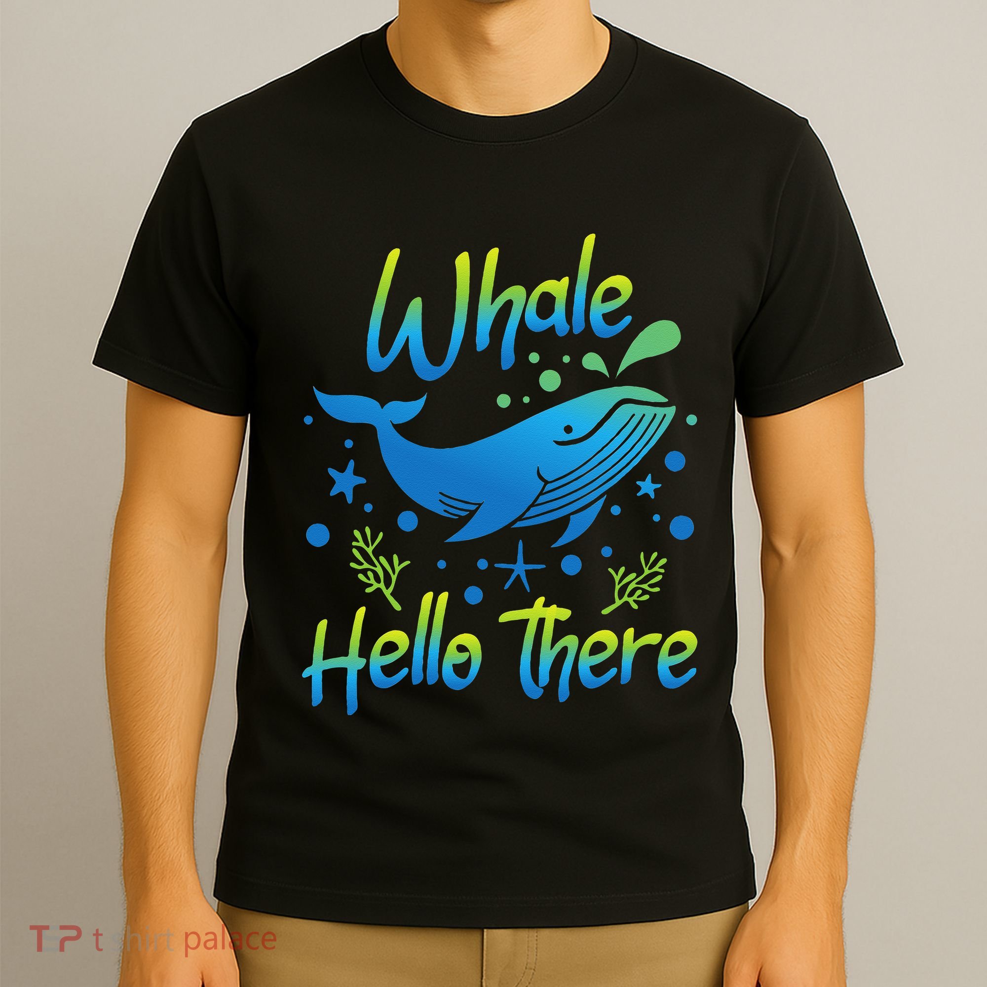 Whale Hello There Whale Lover Whales Marine Biologist T-Shirt