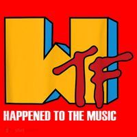 Wtf Happened To Music Funny Retro Music 80s 90s Apron thumb 3