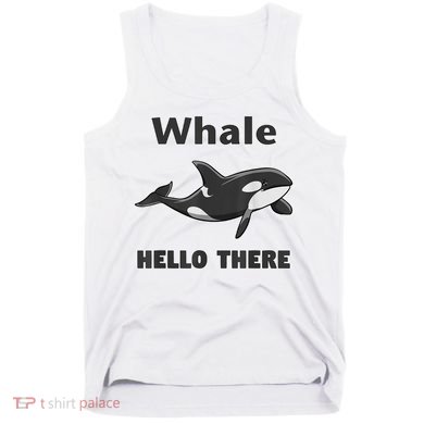 Whale Hello There Killer Whale Tank Top