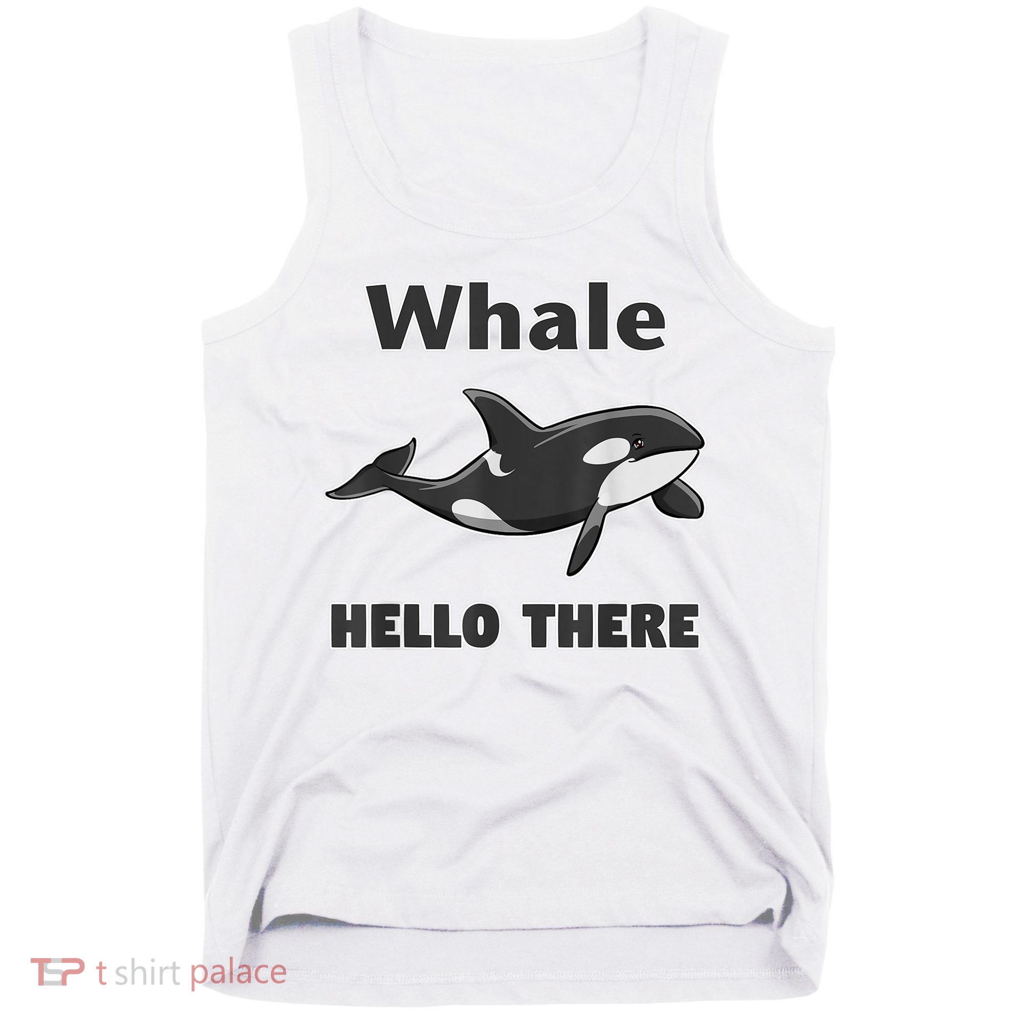 Whale Hello There Killer Whale Tank Top