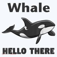 Whale Hello There Killer Whale Kids Sweatshirt thumb 2