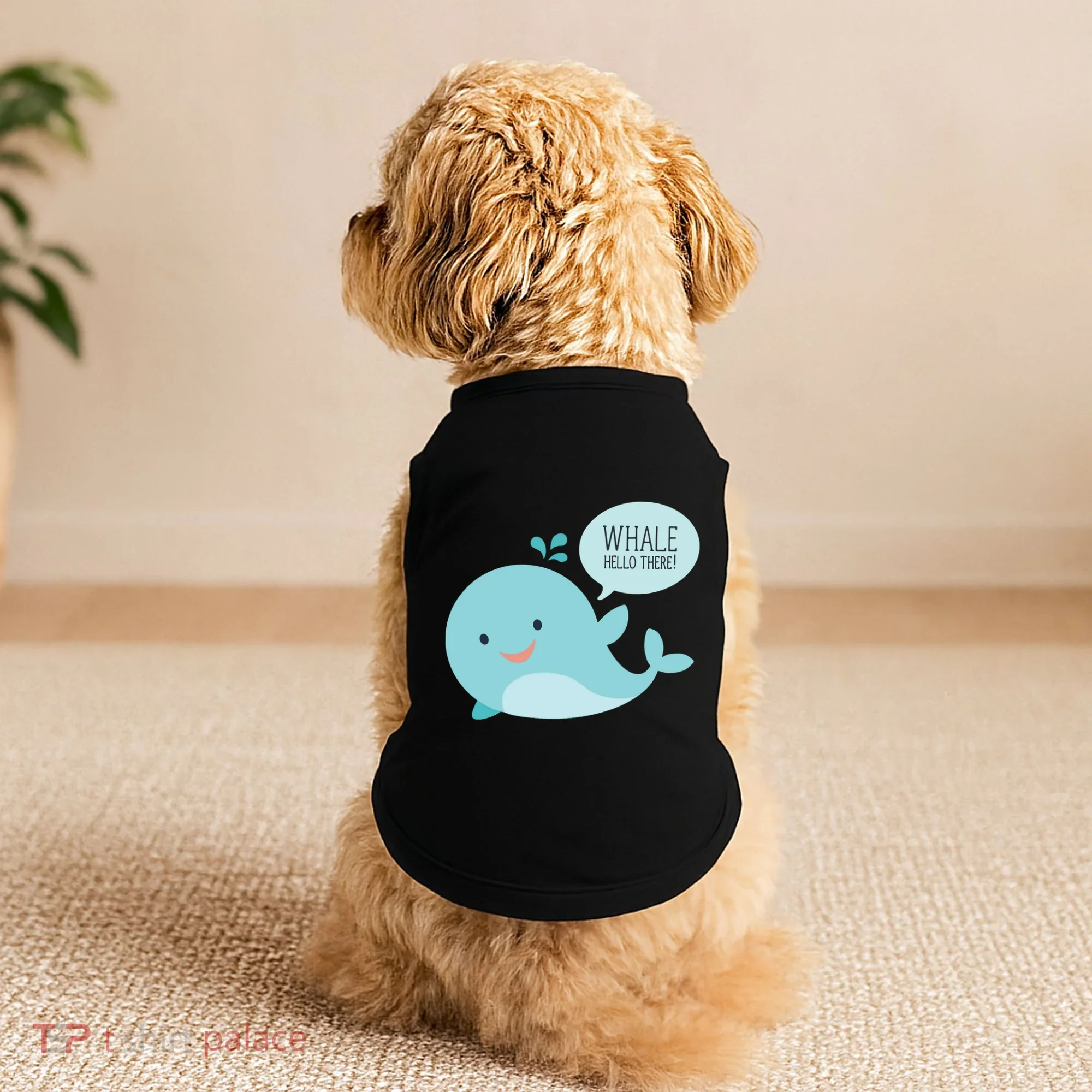 Whale Hello There Doggie Tank