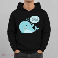 Whale Hello There Hoodie thumb 0