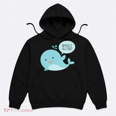 Whale Hello There Hoodie