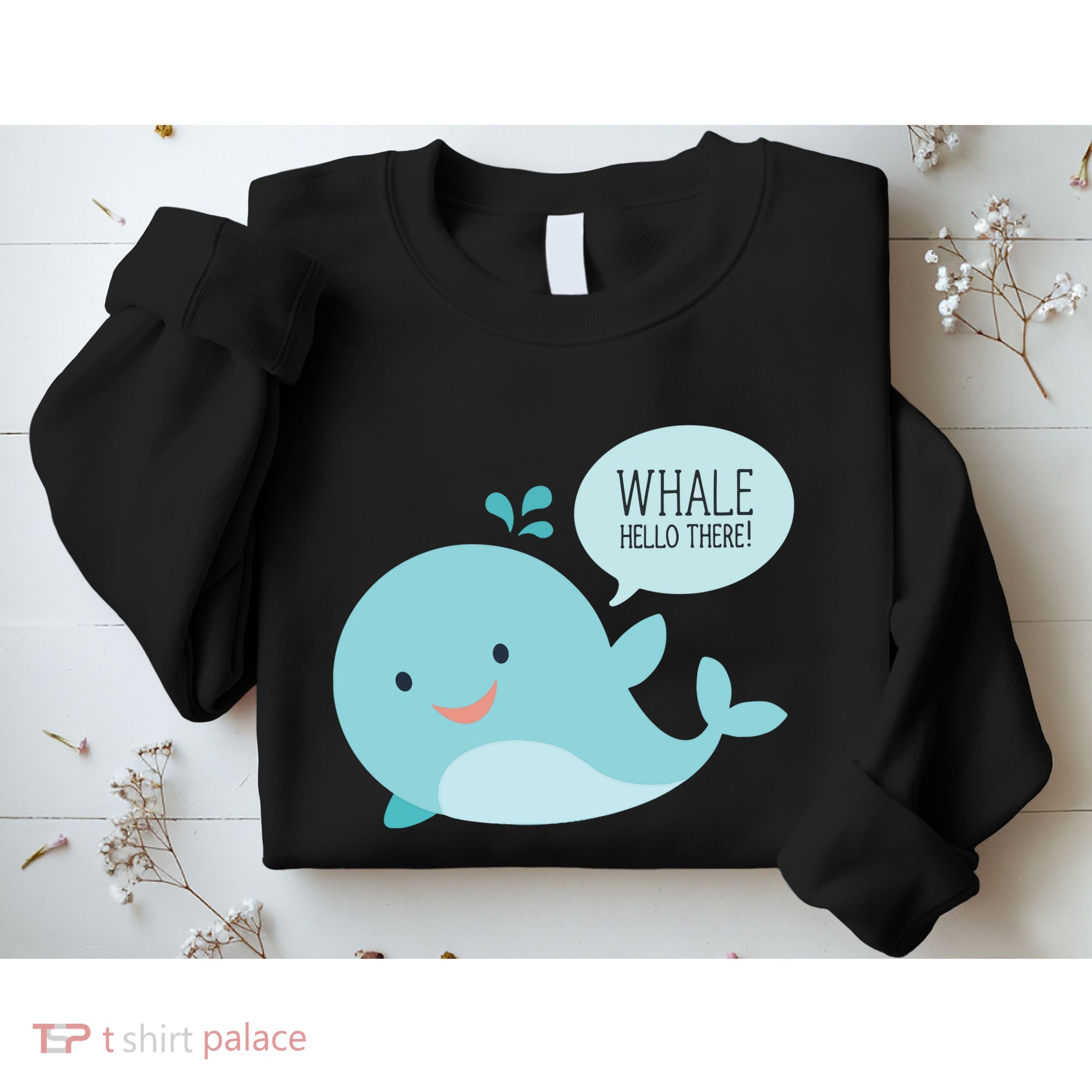 Whale Hello There Sweatshirt