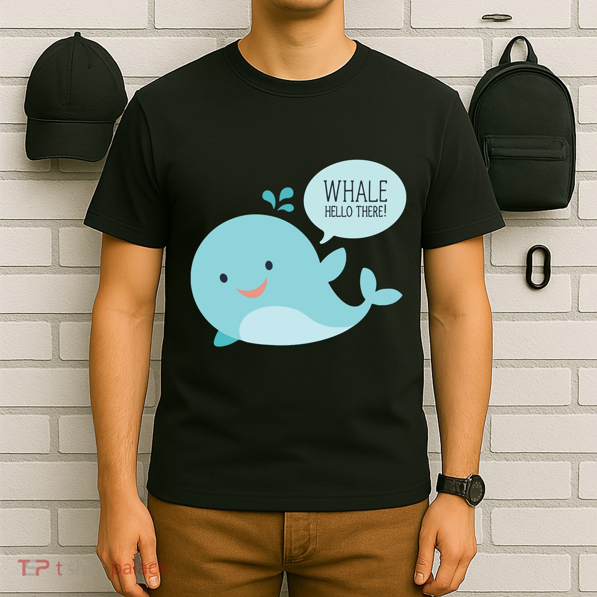 Whale Hello There T-Shirt