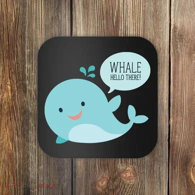 Whale Hello There Coaster