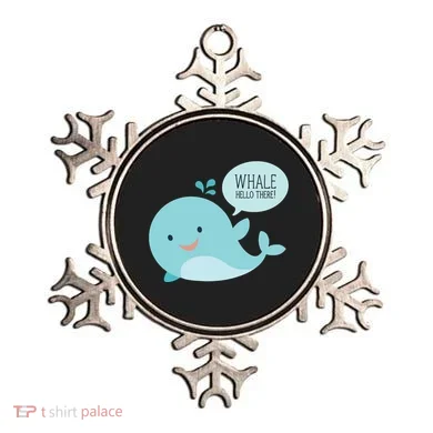 Whale Hello There Ornament