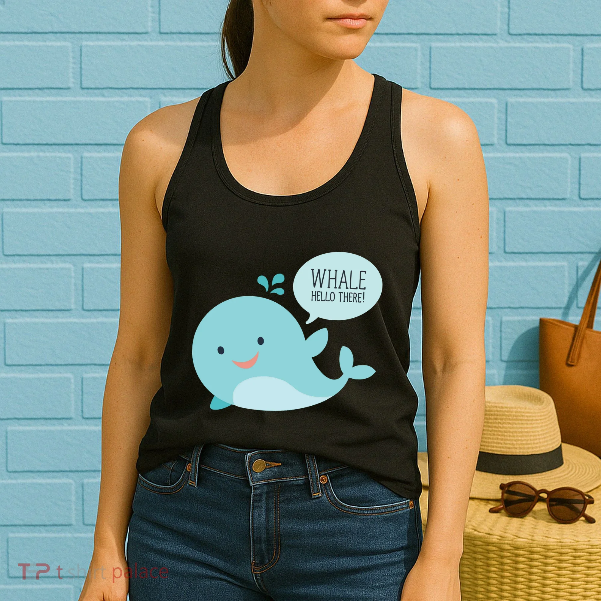 Whale Hello There Women's Tank Top