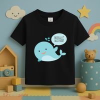 Whale Hello There Toddler T-Shirt thumb 3