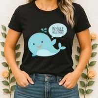 Whale Hello There Women's T-Shirt thumb 2