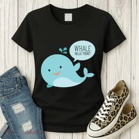 Whale Hello There Women's T-Shirt thumb 3