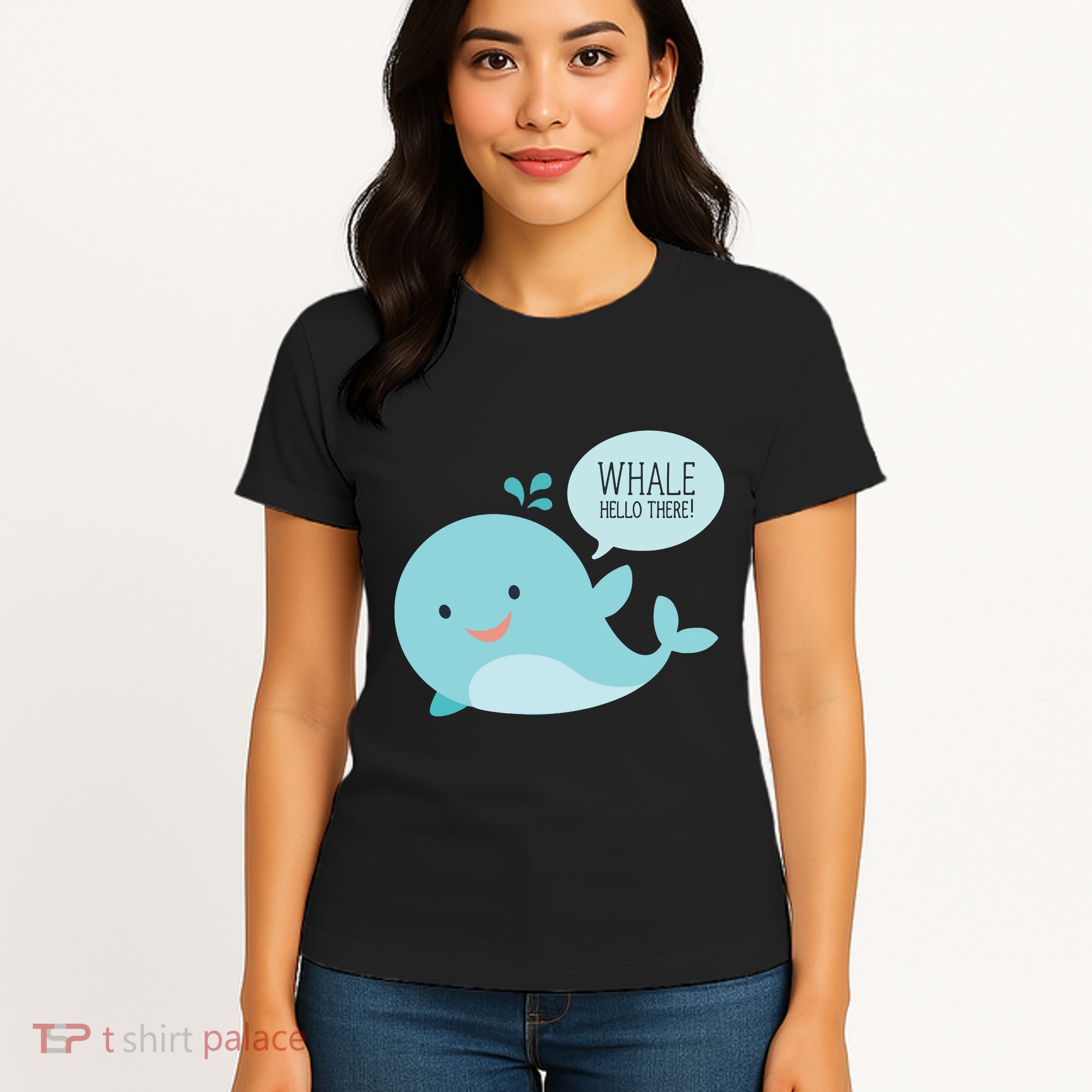 Whale Hello There Women's T-Shirt