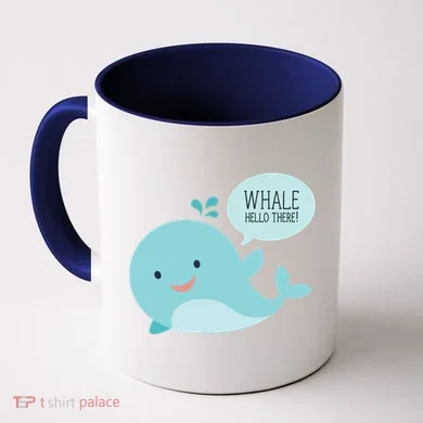 Whale Hello There Coffee Mug