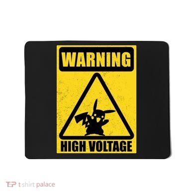 Warning High Voltage Mousepad