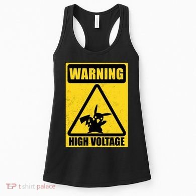 Warning High Voltage Women's Tank Top