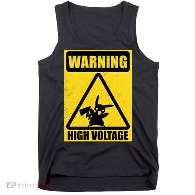Warning High Voltage Tank Top