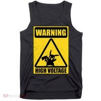 Warning High Voltage Tank Top thumb 0