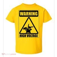 Warning High Voltage Toddler T-Shirt thumb 0