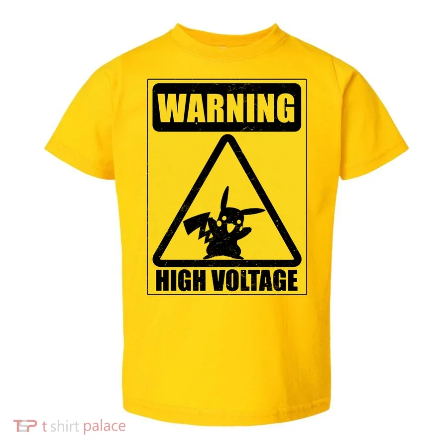 Warning High Voltage Toddler T-Shirt