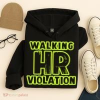 Walking Hr Violation Hoodie thumb 4