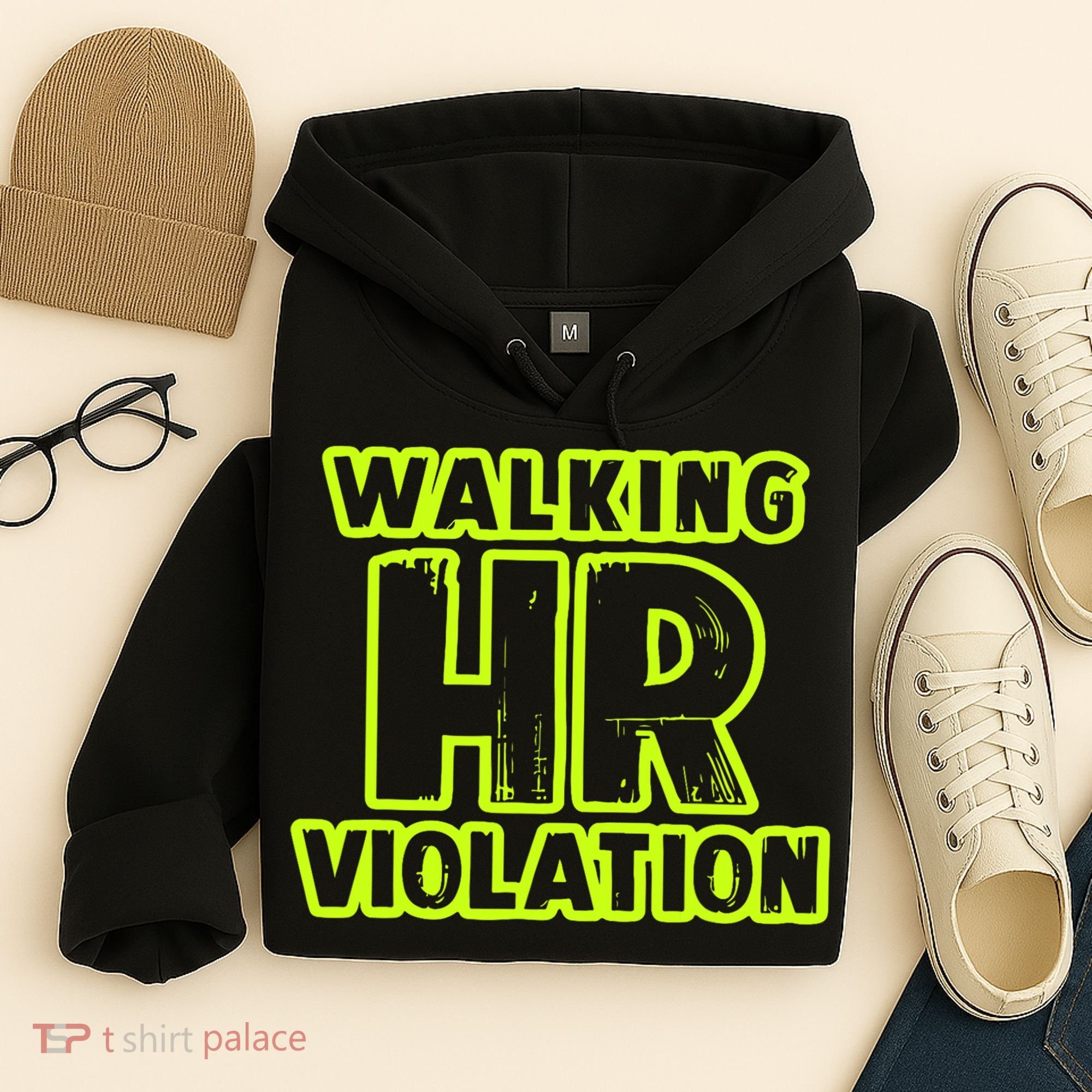 Walking Hr Violation Hoodie