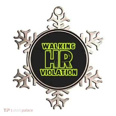 Walking Hr Violation Ornament