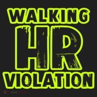 Walking Hr Violation Golf Towel thumb 3