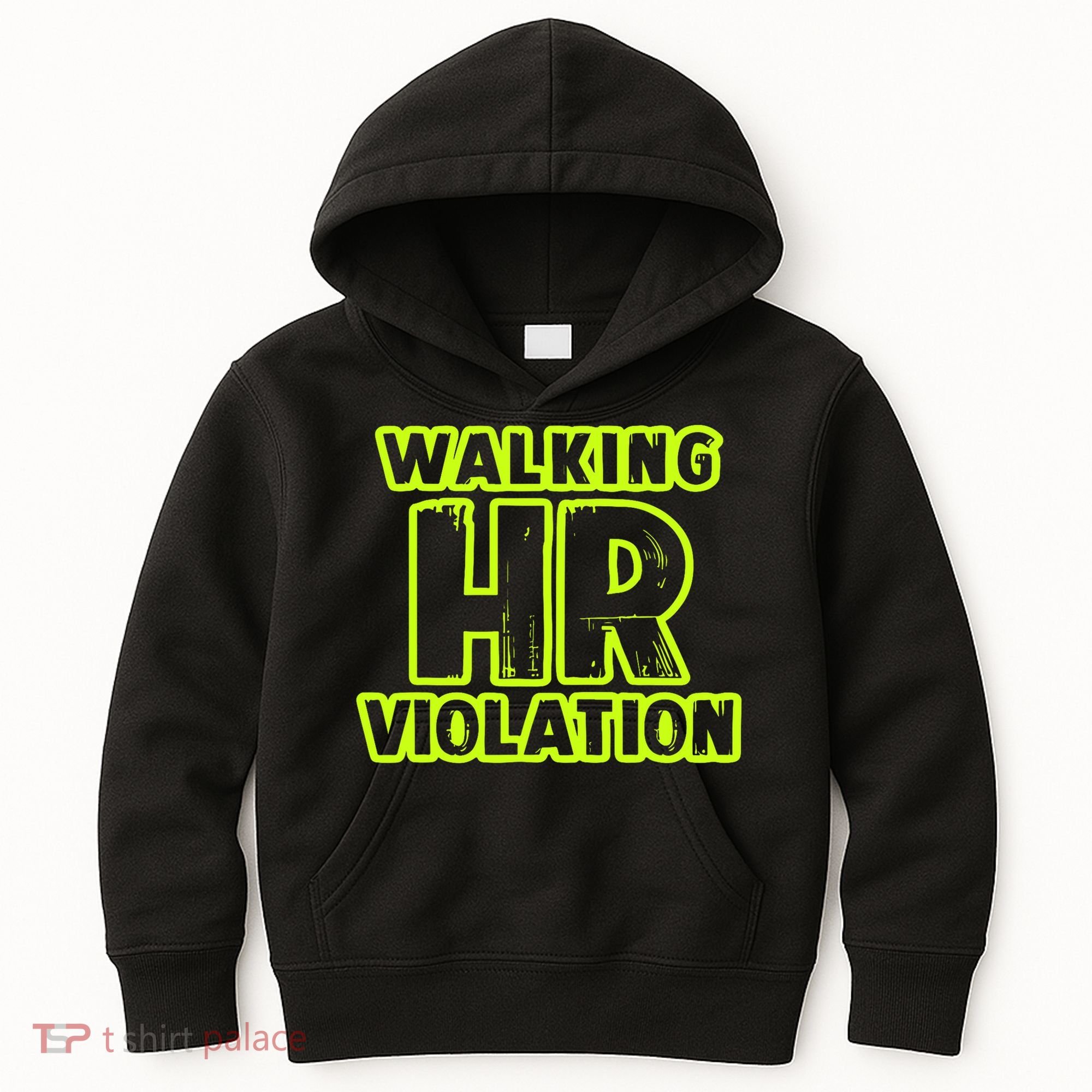 Walking Hr Violation Kids Hoodie