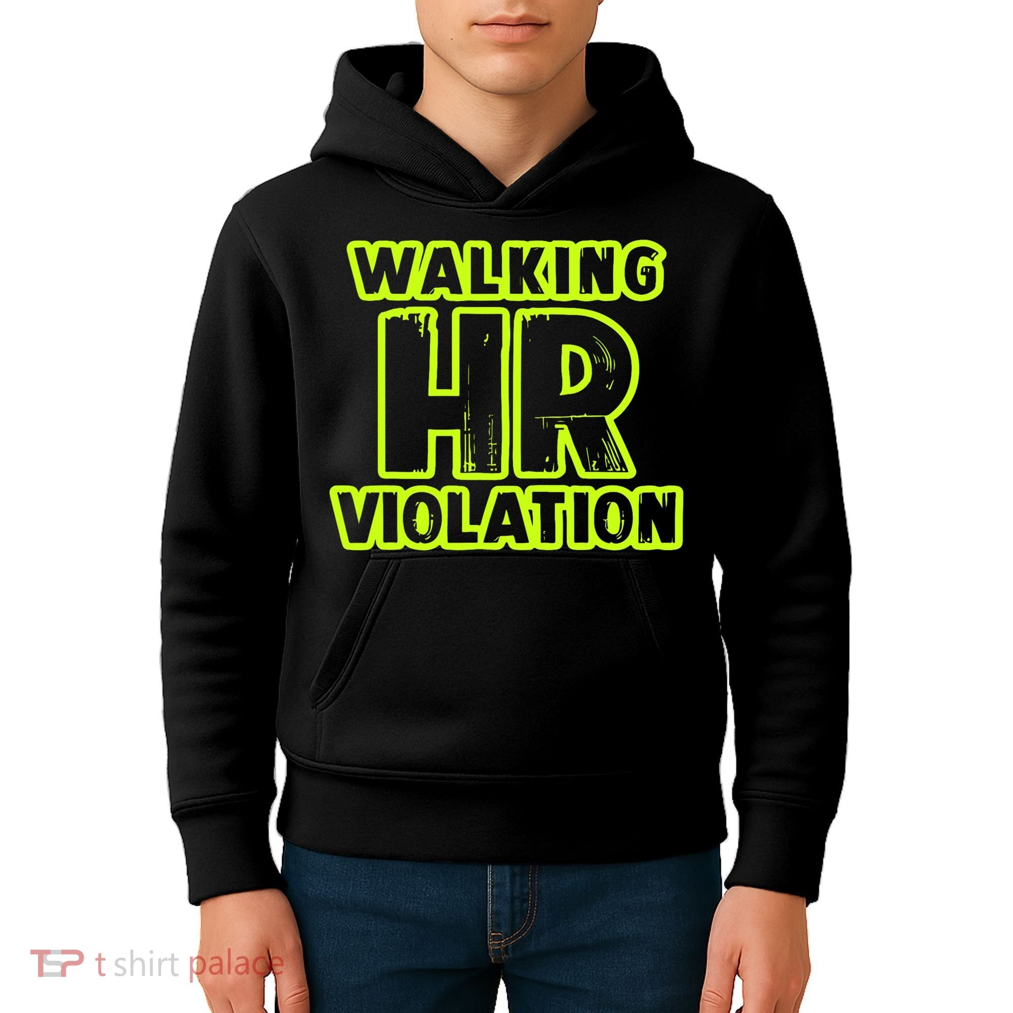 Walking Hr Violation Kids Hoodie