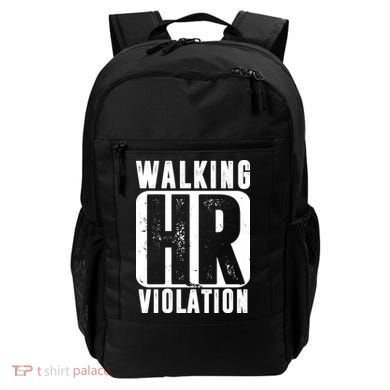 Walking HR Violation Funny Backpack