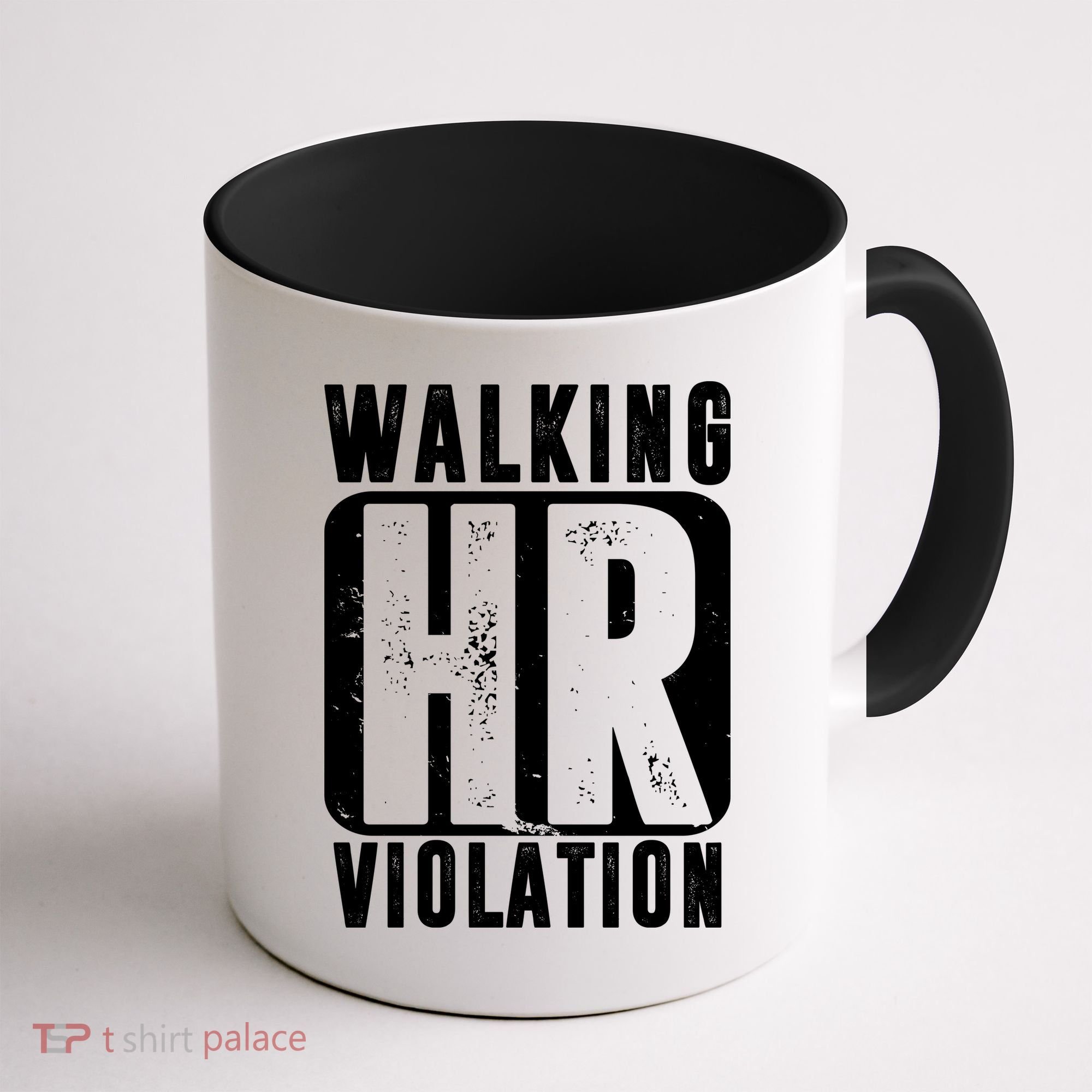 Walking HR Violation Funny Coffee Mug