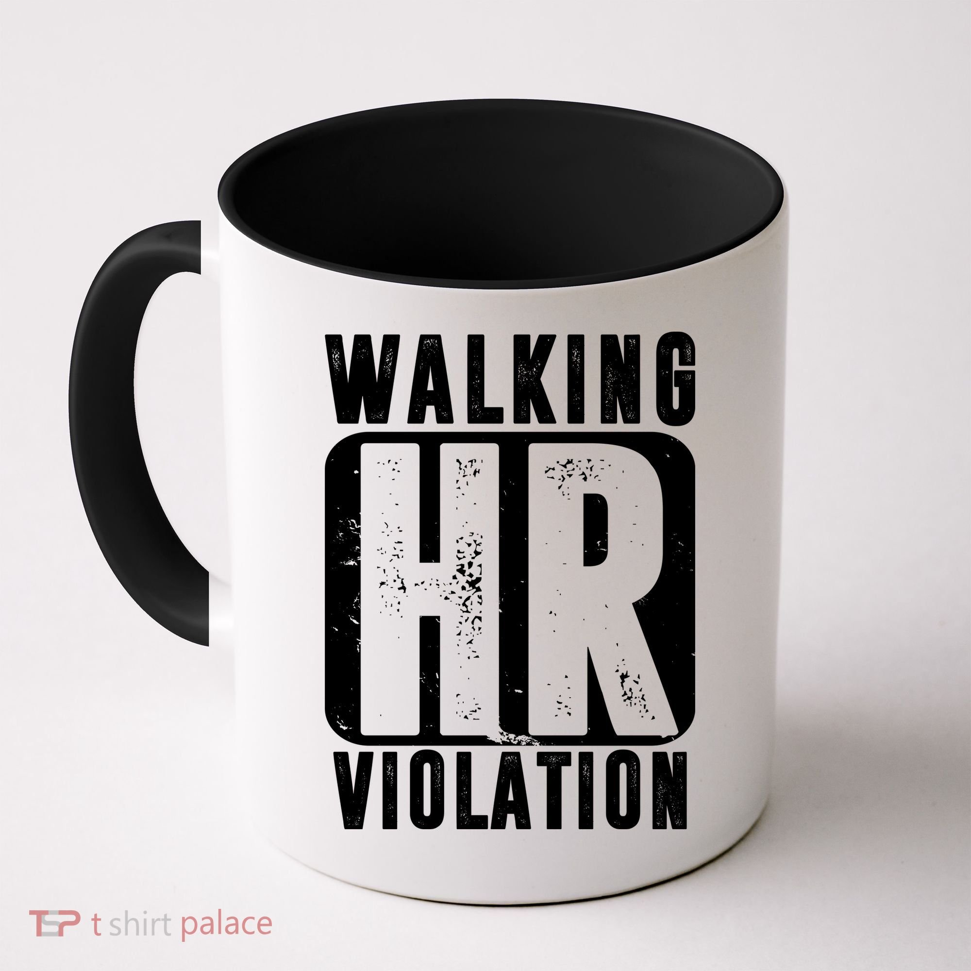 Walking HR Violation Funny Coffee Mug