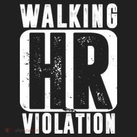 Walking HR Violation Funny Hat thumb 2