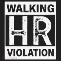 Walking Hr Violation Women's Sweatshirt thumb 2